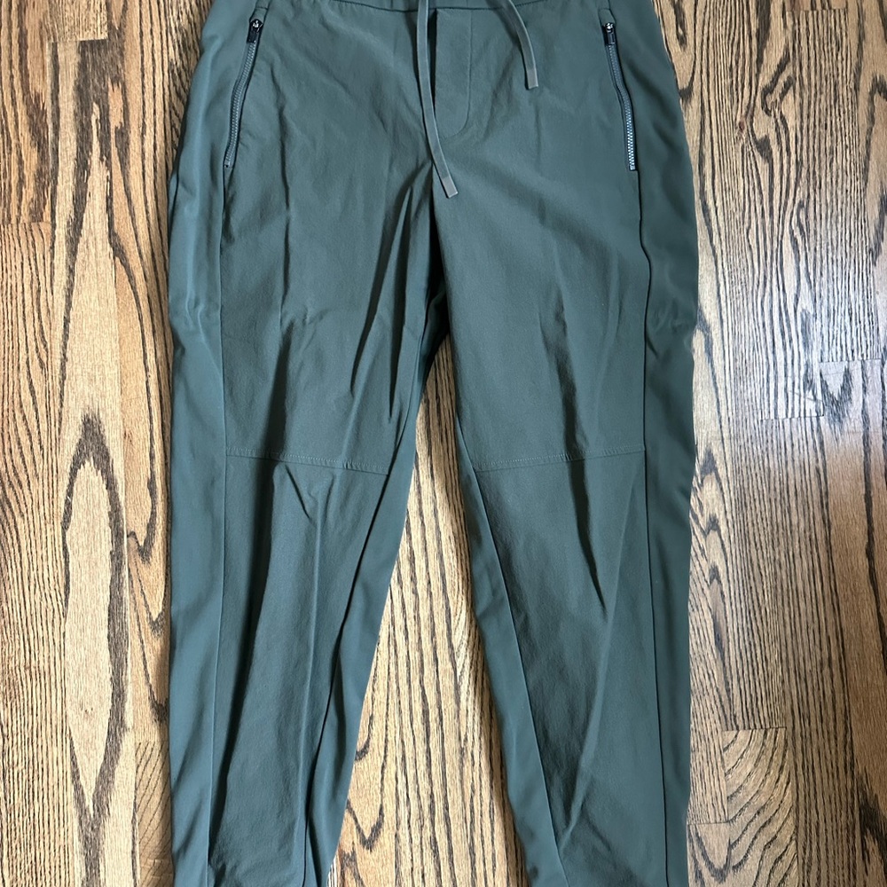 Athleta Olive Green Track Joggers